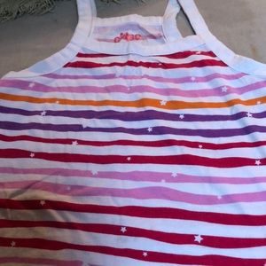 Girls multicolor tank top